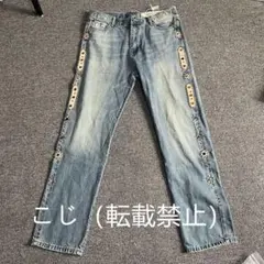 KAPITAL 14oz ブラックデニム スタッズ 新品未使用