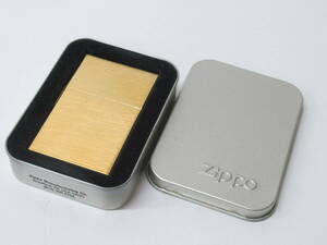 ｗG19〇※未着火 ZIPPO 1933レプリカ ゴールドメッキ 1998年製 箱付 Replica ジッポー 喫煙具 ライター