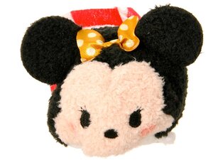 ディズニーストア⑦ツムツム（S）ミニーマウス（3周年記念　アニバーサリー）TSUM TSUM （マイツム/30個セットの単品)ミニー