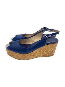 JIMMY CHOO◆サンダル/37/BLU