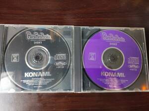 konami ParaParaParadise DISK1 DISK2 ２枚セット　パラパラパラダイス　avex