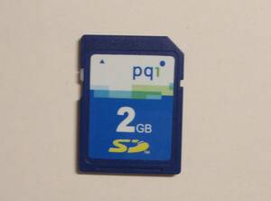 pqi 2GB SDメモリーカード 