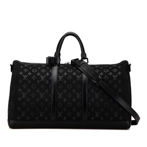 ルイ ヴィトン モノグラム ライトアップ キーポル バンドリエール50 ボストンバッグ ショルダーバッグ M44770 LOUIS VUITTON 【中古】