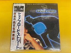 ★PAUL McCARTNEY★ポール マッカートニー★GIVE ME REGARDS TO BROAD STREET★帯付き★ポスター同封★