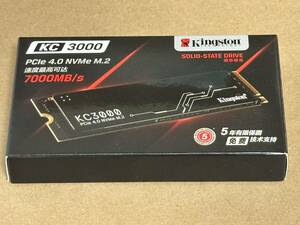 KINGSTON 新品 KC3000 2TB 2280 SSD M.2 PCIe Gen4x4 NVMe 5年保証 送料無料 東京発送