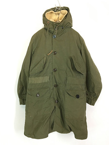 古着 50s 米軍 M-47 「Overcoat Parka with Pile Liner」 ミリタリー オーバー コート フィールド パーカー ライナー付 S