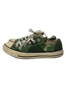 CONVERSE◆ローカットスニーカー/26.5cm/GRN/キャンバス/1C870