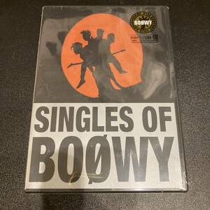新品 未開封 BOOWY BOΦWY SINGLES OF BOΦWY DVD