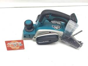 【中古品】☆Makita/マキタ 18v82mm充電式替刃式カンナ KP180DZ【【本体のみ】 [IT6A57JXKOBO]