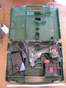 ■AL1419DV BOSCH 充電器と充電池 動作品完全JUNK おまけで使えないインパクトドライバと電池/ケースを付けます