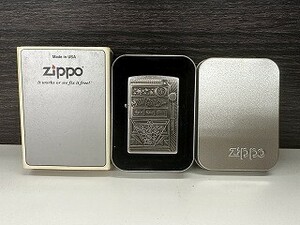 G517-X1-919◎ Zippo ジッポー MILLION DOLLAR MACHINE オイルライター 喫煙グッズ 現状品①◎