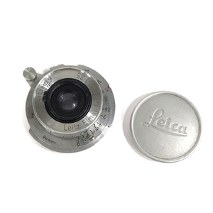 1円 Leica Leitz Elmar 3.5cm 1:3.5 カメラレンズ マニュアルフォーカス