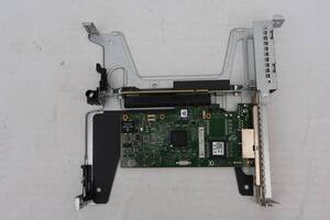 G4887 Y Dell PowerEdge R430用 ライザー カード ボード ブラケット & 0V5XVT Intel I350-T2 Dual Port PCI-E イーサネット