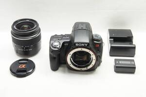 【適格請求書発行】良品 SONY ソニー α33 SLT-A33L ズームレンズキット (DT 18-55mm F3.5-5.6 SAM SAL1855)【アルプスカメラ】241023j