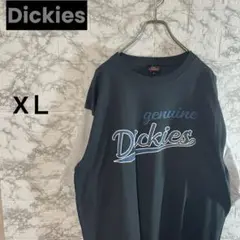 Dickies ディッキーズ　Tシャツ　ネイビーＸＬ　ラグラン　ビックシルエット