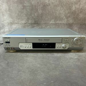 動作品 SONY ソニー VHSビデオデッキ SLV-R350 REAL SPEED