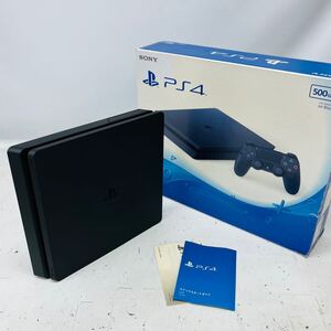 ☆1円〜☆ SONY ソニー PS4 500GB 本体 CUH-2000A FW11.00 ジェットブラック 箱付き PlayStation4 プレイステーション4 プレステ4 ⑨