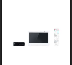 744◎【未使用品】 Panasonic パナソニック ポータブル 地上 BS 110度CS デジタルテレビ UN-10E11-W ホワイト プライベート ビエラ