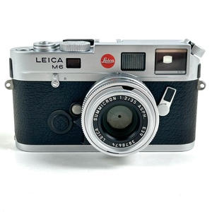 ライカ LEICA M6 TTL 0.72＋SUMMICRON 35mm F2 ズミクロン ASPH. Lマウント L39［ジャンク品］フィルム レンジファインダーカメラ【中古】