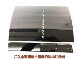 【1円】PS3 本体 80GB ブラック SONY PlayStation3 CECHL00 初期化済 未検品ジャンク プレステ3 D07-440jy/G4