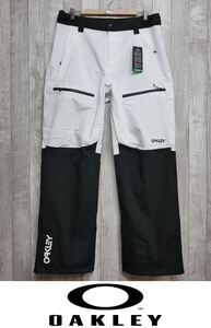 【新品】25 OAKLEY TNP LINED SHELL PANT 2.0 - BLACK/WHITE - Lサイズ 正規品 スノーボード ウェア パンツ