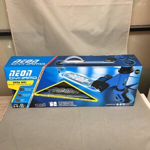 【未使用品】NEON　キックボード　DYNAMO　付属品完備　※タイヤが回ると光ります。（管理番号：063107）