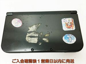 【1円】Newニンテンドー3DSLL 本体 ブラック 任天堂 RED-001 初期化済 未検品ジャンク 3DS LL EC38-293rm/F3