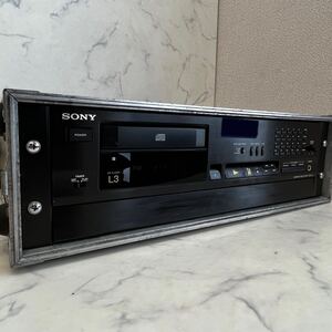 B下 SONY CDP-L3 CDプレイヤー ソニー ステー付 専用ボックス付き