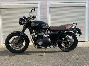 ★実動車★Triumph Bonneville T120 Black トライアンフ 1200cc 車検・書類付