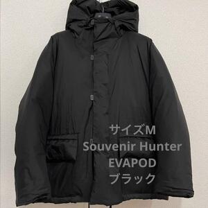 M 2 Souvenir Hunter S/L EVA EVAPOD tt-104SL-EVA ブラック teatora テアトラ ダウン 黒 エバポッド 軽量