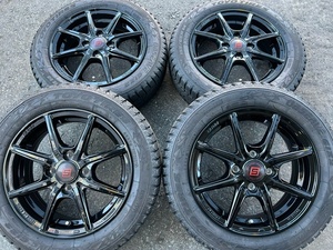 2021年製 バリ溝 国産スタッドレス TOYO GIZ2 ザインEK 14インチ 4.5J+45 155/65R14 ワゴンR スペーシア タント ムーヴ N-BOX N-WGN N-ONE