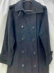 BURBERRY LONDON WOOL HALF COAT バーバリー ロンドン ウール ハーフ コート サイズ38 黒 ブラック B1B23-843-09