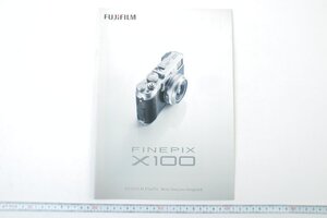 ※ Fujifilm フジフィルム カタログ コンパクトデジタルカメラ FinePix X100 2011年5月 1127