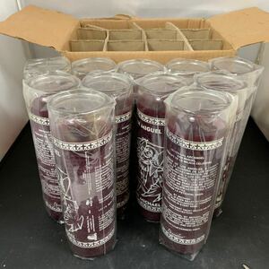 1円スタート GLASS CANDLE ガラスキャンドル キャンドル アロマキャンドル 11本セット　K3280