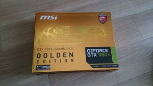 MSI GTX 980TI GAMING 6G GOLDEN EDITION [PCIExp 6GB]