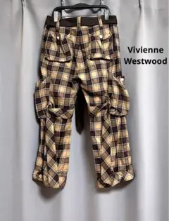 Vivienne Westwood ボンテージパンツ ギミック チェックパンツ