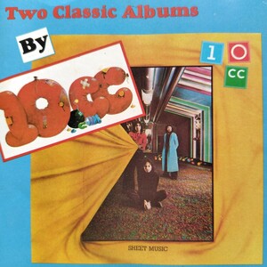 10CC 希少1st & 2nd (2in1) 10cc ＆シート・ミュージック Two Classic Albums By 10cc/ 10cc & Sheet Music DCC