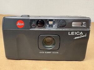 1円スタート コンパクトフィルムカメラ LEICA mini ライカミニ ELMAR 1:3.5/35 動作未確認 趣味 アウトドア 記念 撮影 カメラ