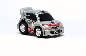 自作ミニカー PEUGEOT 206 WRC 2001 WINNER プジョー206 WRC 2001 モンテカルロラリー レジンボディー完成品