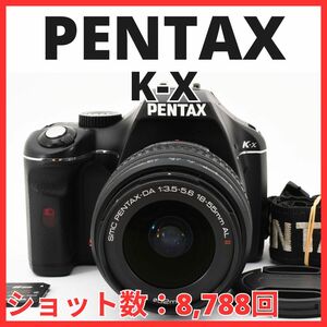 G16/5825-5 / ペンタックス PENTAX K-X ボディ 18-55mm レンズキット 【ショット数 8,788回】