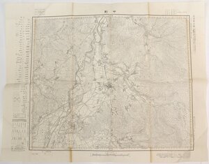 【古地図】中野　五万分一地形圖高田十二號(共十五面) 応急修正版　昭和32年　地理調査所★tr.73