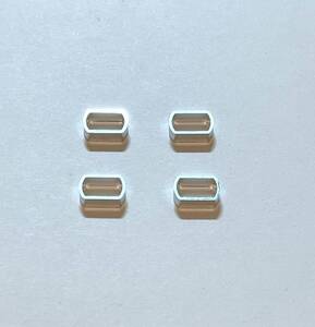 リールハンドル取り付け穴　変換アダプター　スペーサー　4×7ｍｍ　シマノ用　4個SET