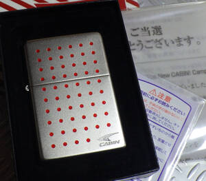 送料込 抽プレ ２００４年「The New Generations! The New CABIN Campaign」レッド zippo 未使用