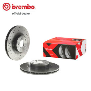 brembo ブレンボ エクストラブレーキローター フロント用 フォレスター SF5 H9.2～H14.3 ターボ STi/I/II フロント:4POT