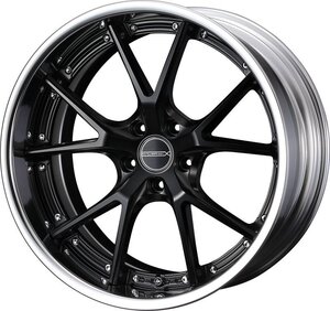 Weds マーベリック 905 S 20インチ×10J 5-114.3 Rリム ウェッズ ホイール MAVERICK MAT-BLK/BLK/POL/GMT/POL/PRE-SLV 20x10J