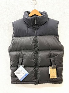 未使用品 ザノースフェイス THE NORTH FACE GTX Nuptse VEST GORE-TEX ヌプシベスト M 黒 ND92261 国内正規品 ダウン メンズ