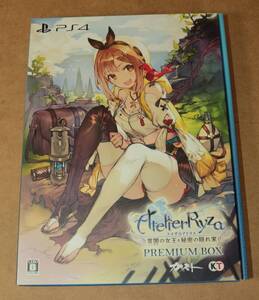 G66■ライザのアトリエ1/プレミアムボックス/常闇の女王と秘密の隠れ家■PS4ソフトのみ開封/布ポスター/クリアファイル本■同梱可能