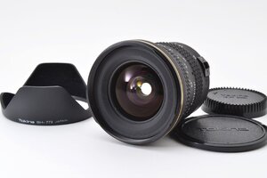 Tokina AT-X Pro AF 20-35mm f/2.8 Canon EFマウント用レンズ [美品] BH-773 レンズフード付き 広角レンズ