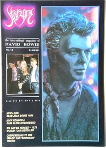 デヴィッドボウイ DAVID BOWIE 英国 古書 1984 STARZONE No.13