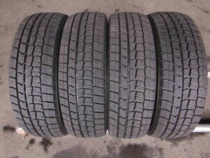 P2681　送料無料 4本価格 超バリ溝 一部イボ付 185/60R16 ダンロップ スタッドレス WINTERMAXX WM02 185/60/16 185/60-16 エアーチェック済